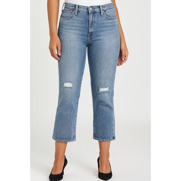 Articles of Society High-Rise Straight Leg Crop Jeans Women’s Size 31 - Picture 1 of 11